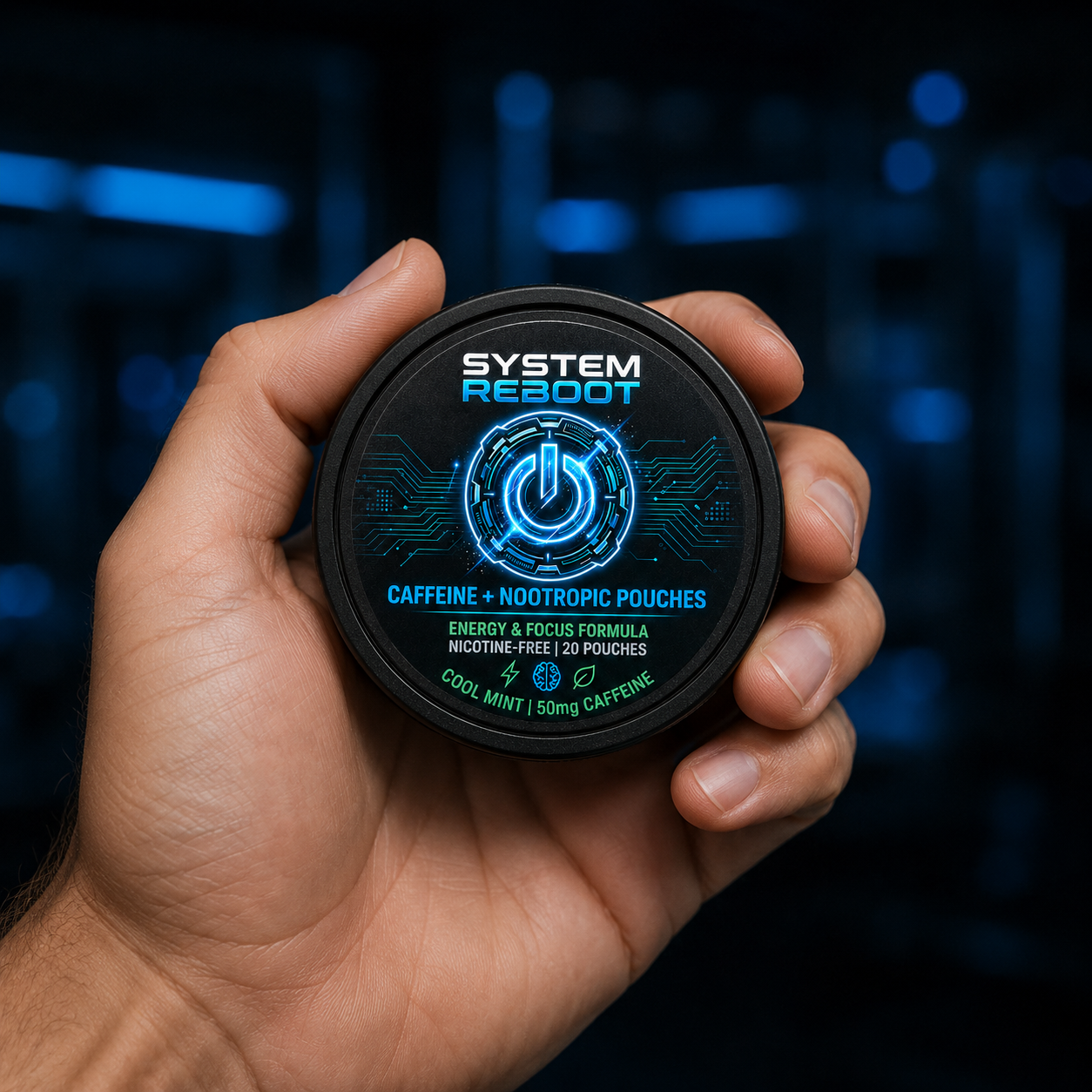 Caffeine + Nootropic Pouches by System Reboot - caffeine nootropic pouches image 5